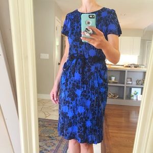 1960's Sapphire Blue Dress